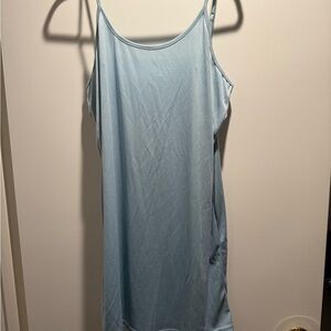 Dressed in LALA Light Blue Slip Dress